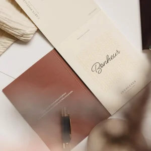 Innocence Papeterie>Bloc de cartes postales - mots doux