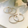 Bazar Exquis Boucles D'oreille>Boucles Créoles Simples