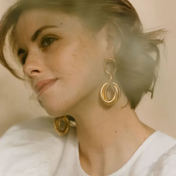 Gisel B Boucles D'oreille>Boucles Elisabeth Pendantes