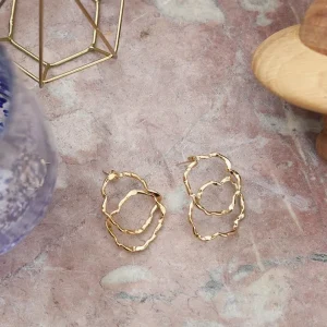 Judith Benita Boucles D'oreille>Boucles Horizons maxi