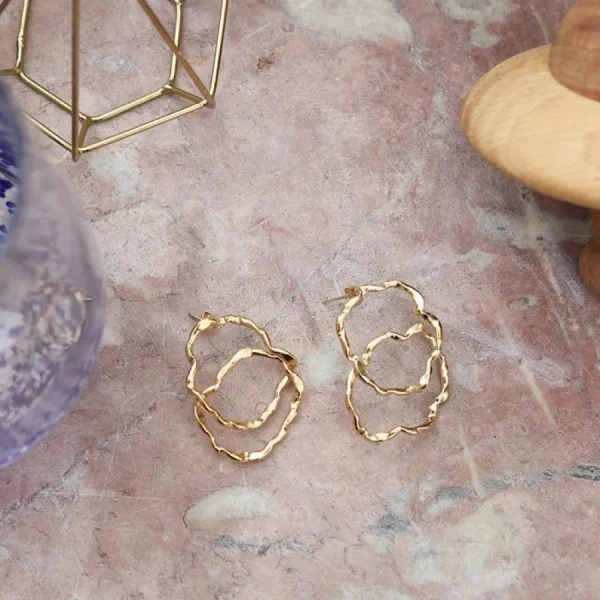 Judith Benita Boucles D'oreille>Boucles Horizons maxi