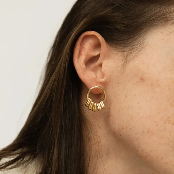 Gisel B Boucles D'oreille>Boucles Marley puces