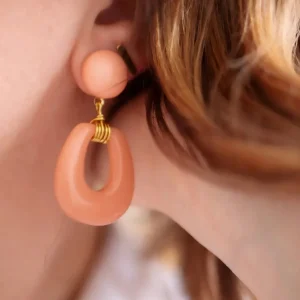 Azeria Boucles D'oreille>Boucles Talia - rose