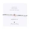 A Beautiful Story Bracelets>Bracelet Iris card argenté - Labradorite