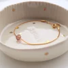 Les Rubans de Marionnette Bracelets>Bracelet Las Preciosas - vieux rose