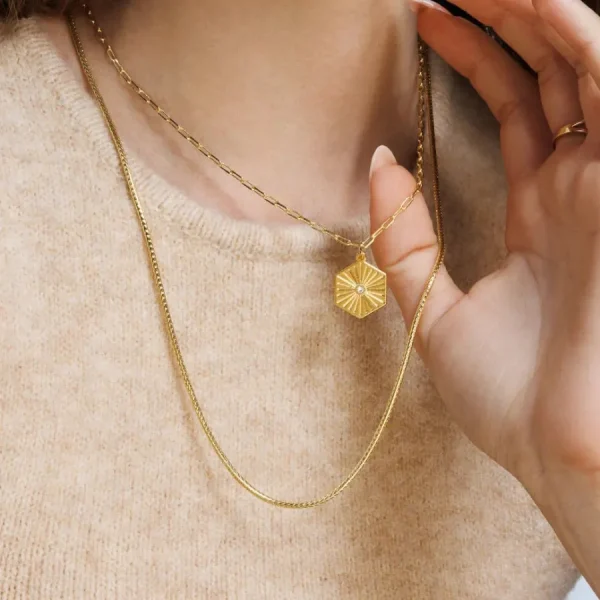 Shlomit Ofir Colliers>Collier Basic smooth - doré