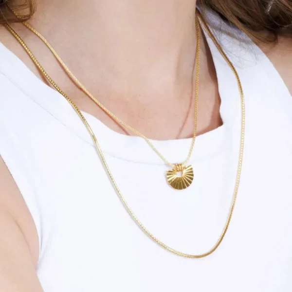 Shlomit Ofir Colliers>Collier Basic smooth - doré