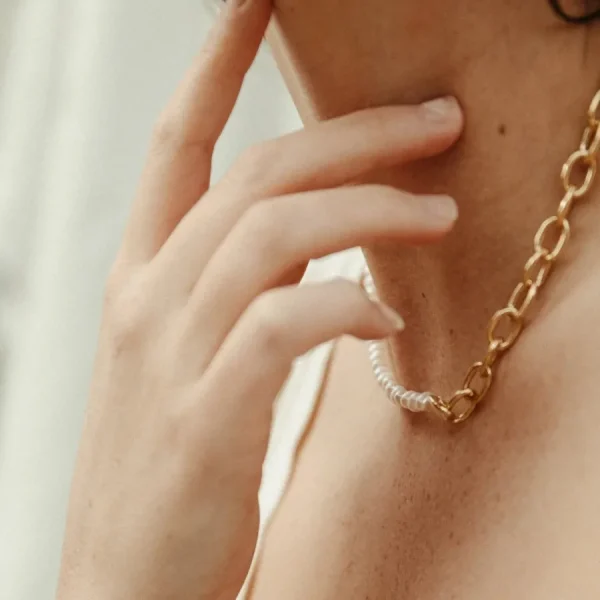 Gisel B Colliers>Collier Bi-matière Tokyo