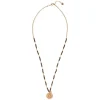 A Beautiful Story Colliers>Collier Caring doré - Citrine