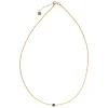 A Beautiful Story Colliers>Collier Flora doré - Grenat