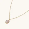 Kariboo Colliers>Collier Louise Grand - Quartz rose