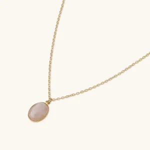 Kariboo Colliers>Collier Louise Grand - Quartz rose
