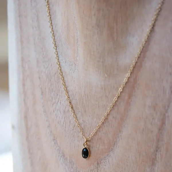 Kariboo Colliers>Collier Louise Petit - Onyx