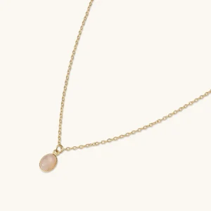 Kariboo Colliers>Collier Louise Petit - Quartz rose