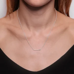 Jukserei Colliers>Collier Pipe - argenté