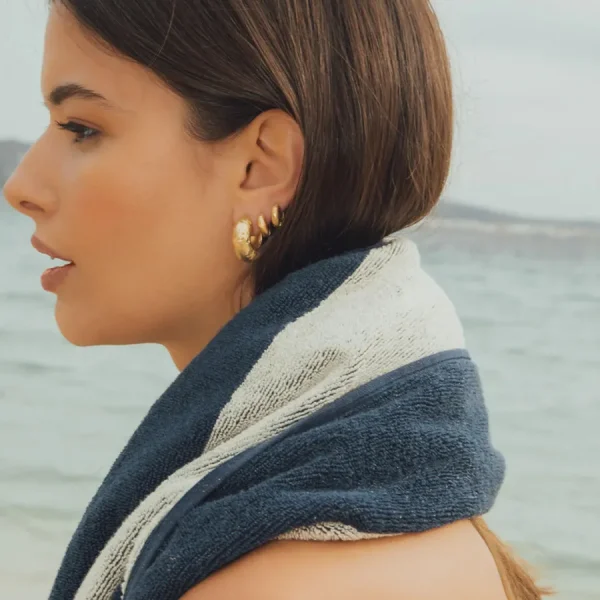 Agapée Boucles D'oreille>Créoles Anilla moyenne