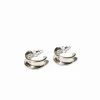 Odette New York Boucles D'oreille>Créoles Blanca - argent