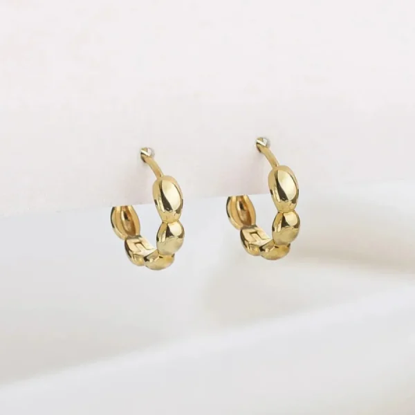 Shlomit Ofir Boucles D'oreille>Créoles Goldy - doré