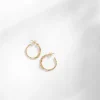 Louise Damas Boucles D'oreille>Créoles Iris