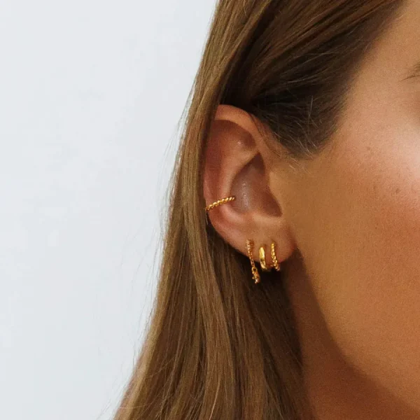 Shlomit Ofir Boucles D'oreille>Créoles Karma argenté