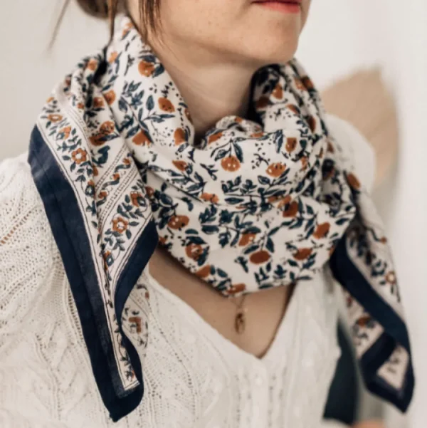 Bindi Atelier Foulards>Foulard - Mayili Orage