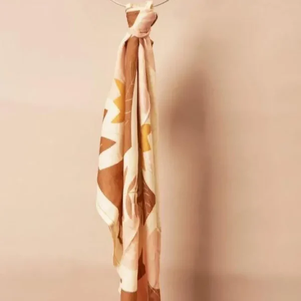 Maradji Foulards>Foulard Ariane - Fauve