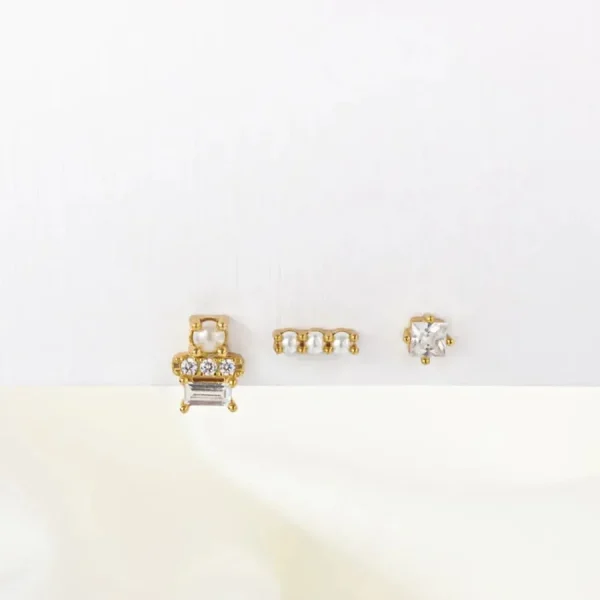 Shlomit Ofir Boucles D'oreille>Gabby Ear set - perles