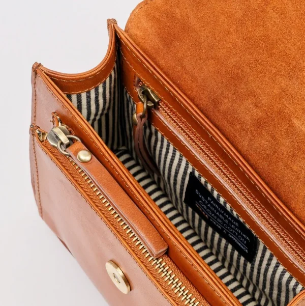 O My Bag Sacs>Harper mini - cognac classic leather