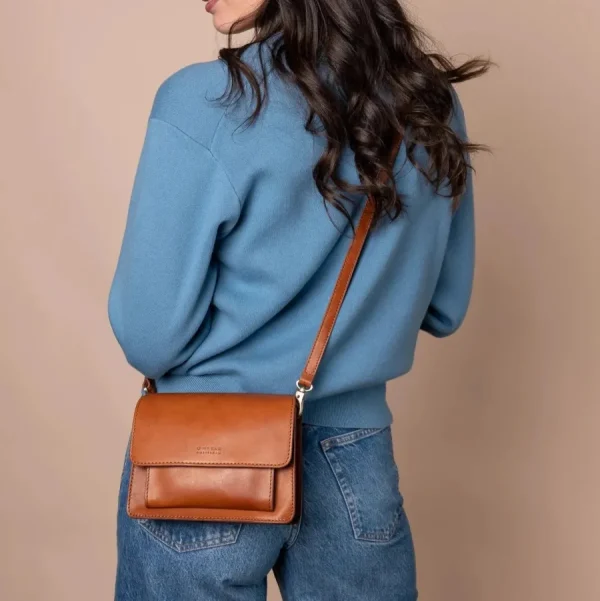 O My Bag Sacs>Harper mini - cognac classic leather