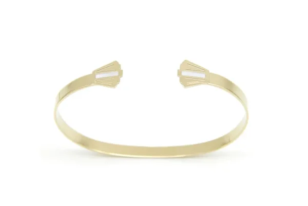 Les Femmes à barbes Bracelets>Jonc Faro - blanc