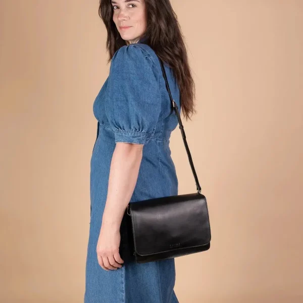 O My Bag Sacs>Sac Audrey - black classic leather