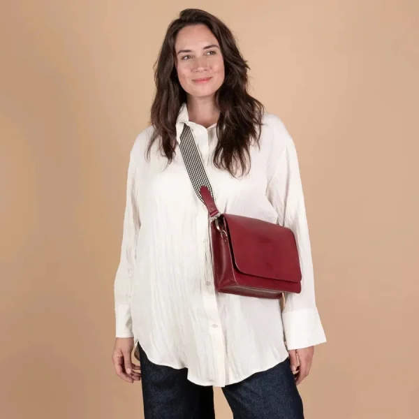 O My Bag Sacs>Sac Audrey - cuir Ruby