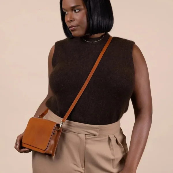 O My Bag Sacs>Sac Audrey mini - Cognac