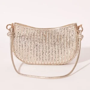 Maradji Sacs>Sac Scarlett - Doré tressé