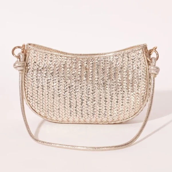 Maradji Sacs>Sac Scarlett - Doré tressé