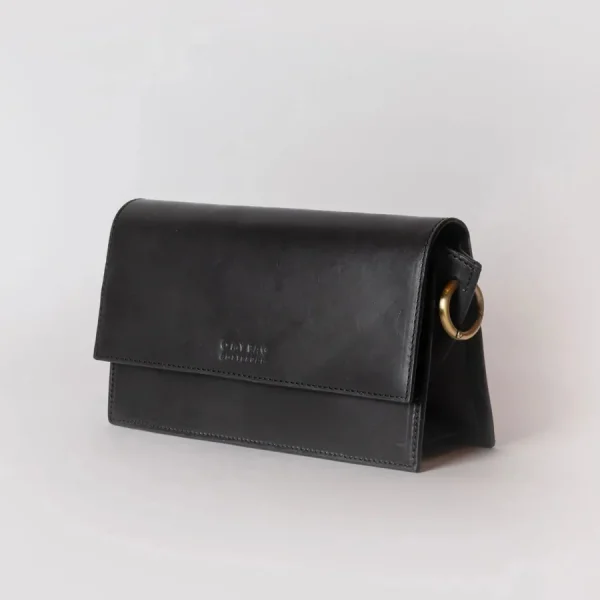 O My Bag Sacs>Sac Stella - Black leather